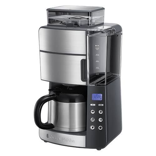 Russell Hobbs Grind & Brew Digitale Thermo-Kaffeemaschine mit integriertem Mahlwerk 25620-56