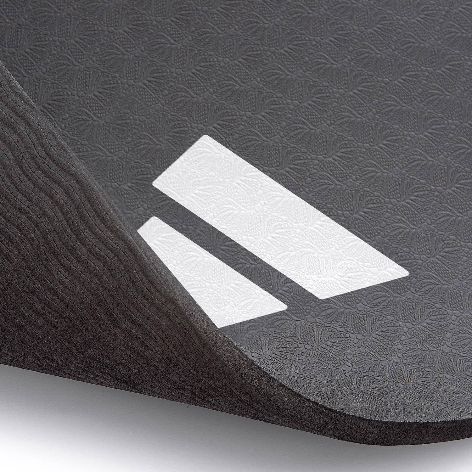 adidas yogamat 8mm zwart