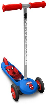 Marvel Spider-Man Sparkesykkel Trehjuling Steering