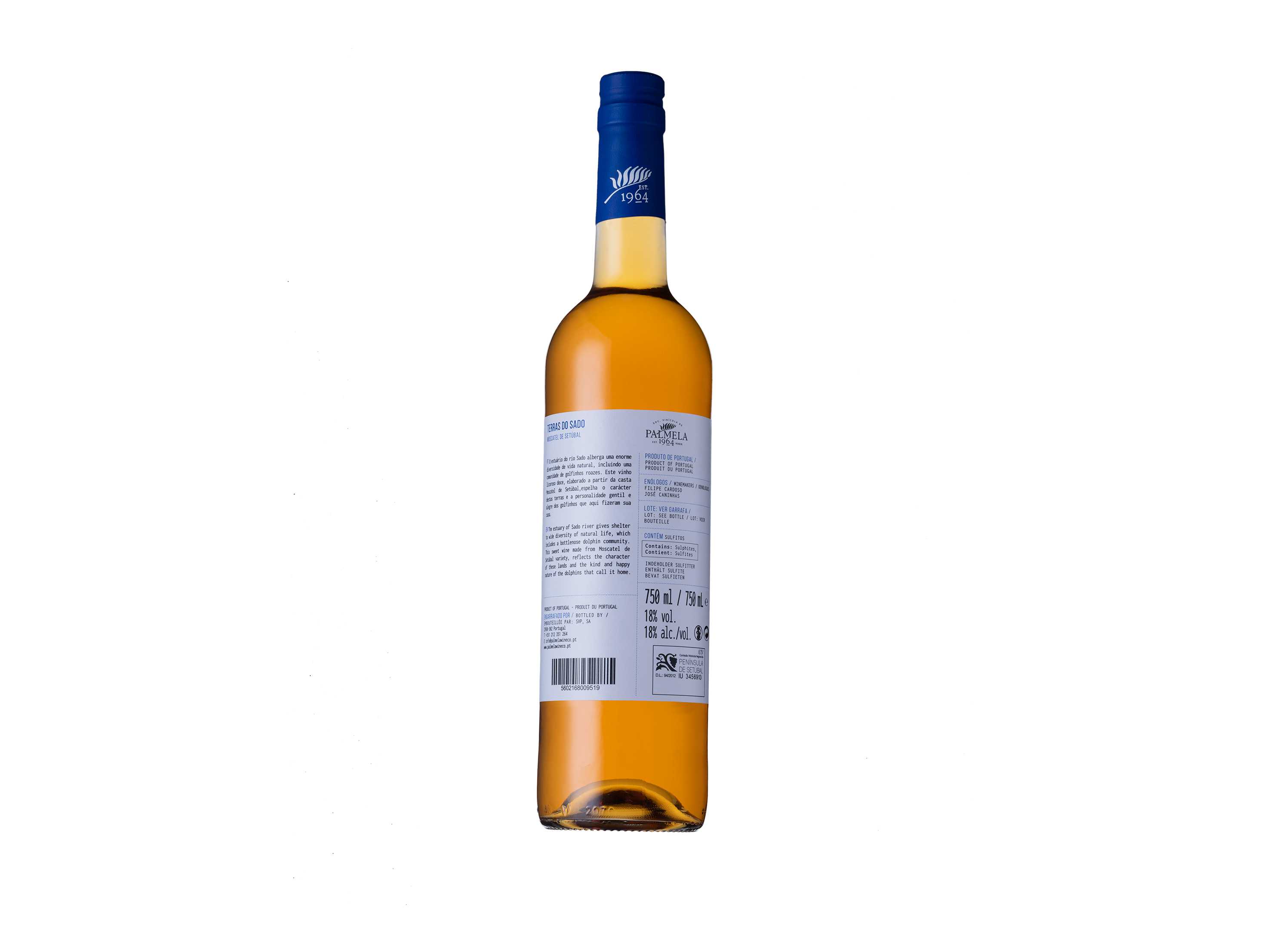 MOSCATEL TERRAS DO SADO SETÚBAL 0.75L