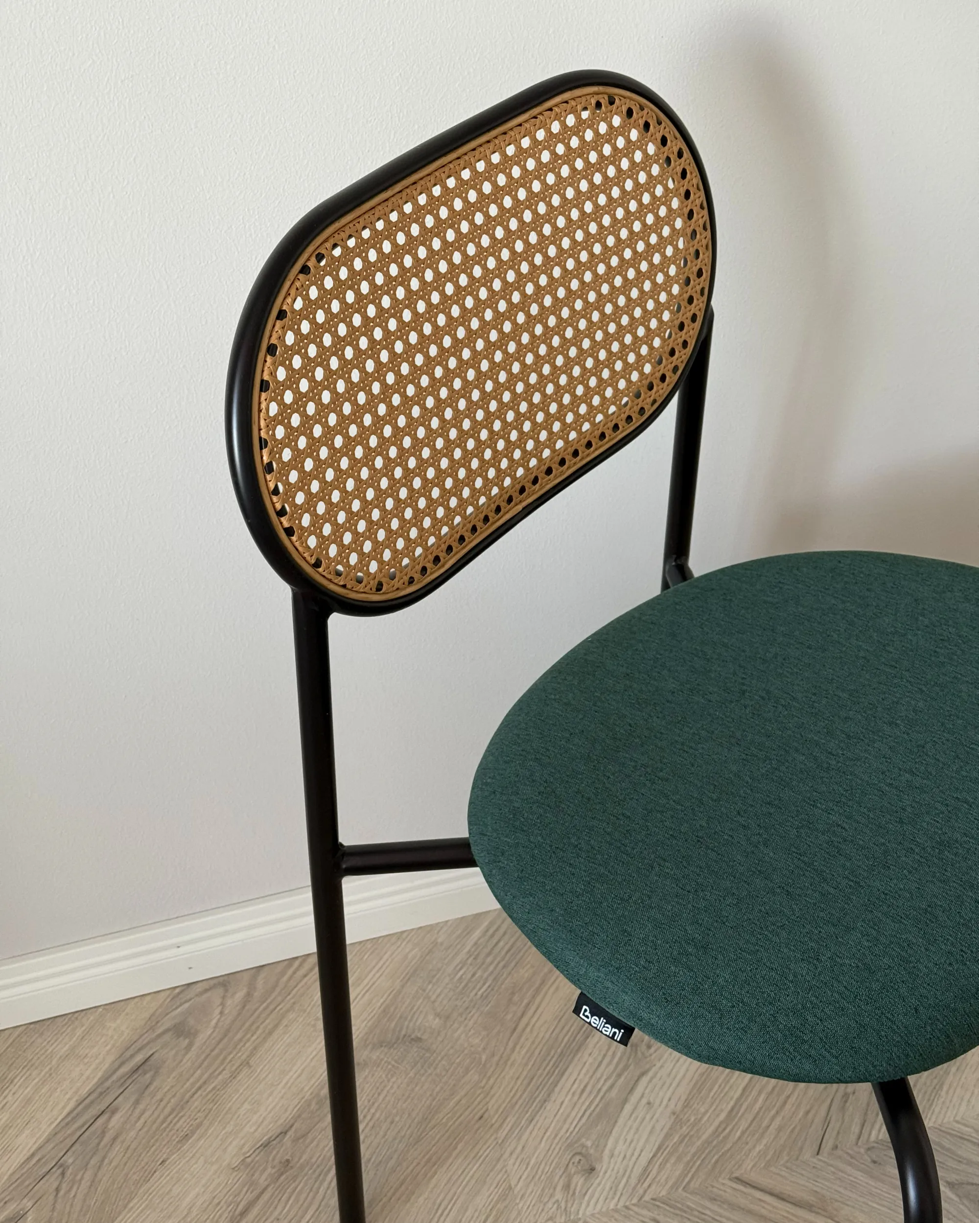 Set van 2 eetkamerstoelen ADAVER Metaal Zwart