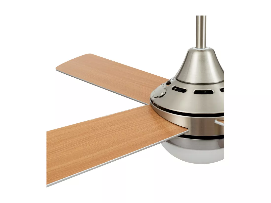 Ventilateur de Plafond Navy Nickel 110cm Nickel