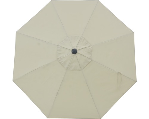 Cantilever parasol Nancy Soluna Ø 400 cm Polyester (PES) ecru