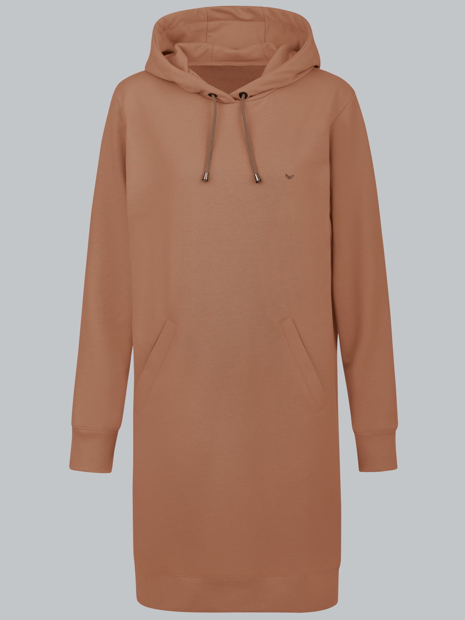 Sweatkleid in kuscheliger Sweat-Qualität Haselnuss