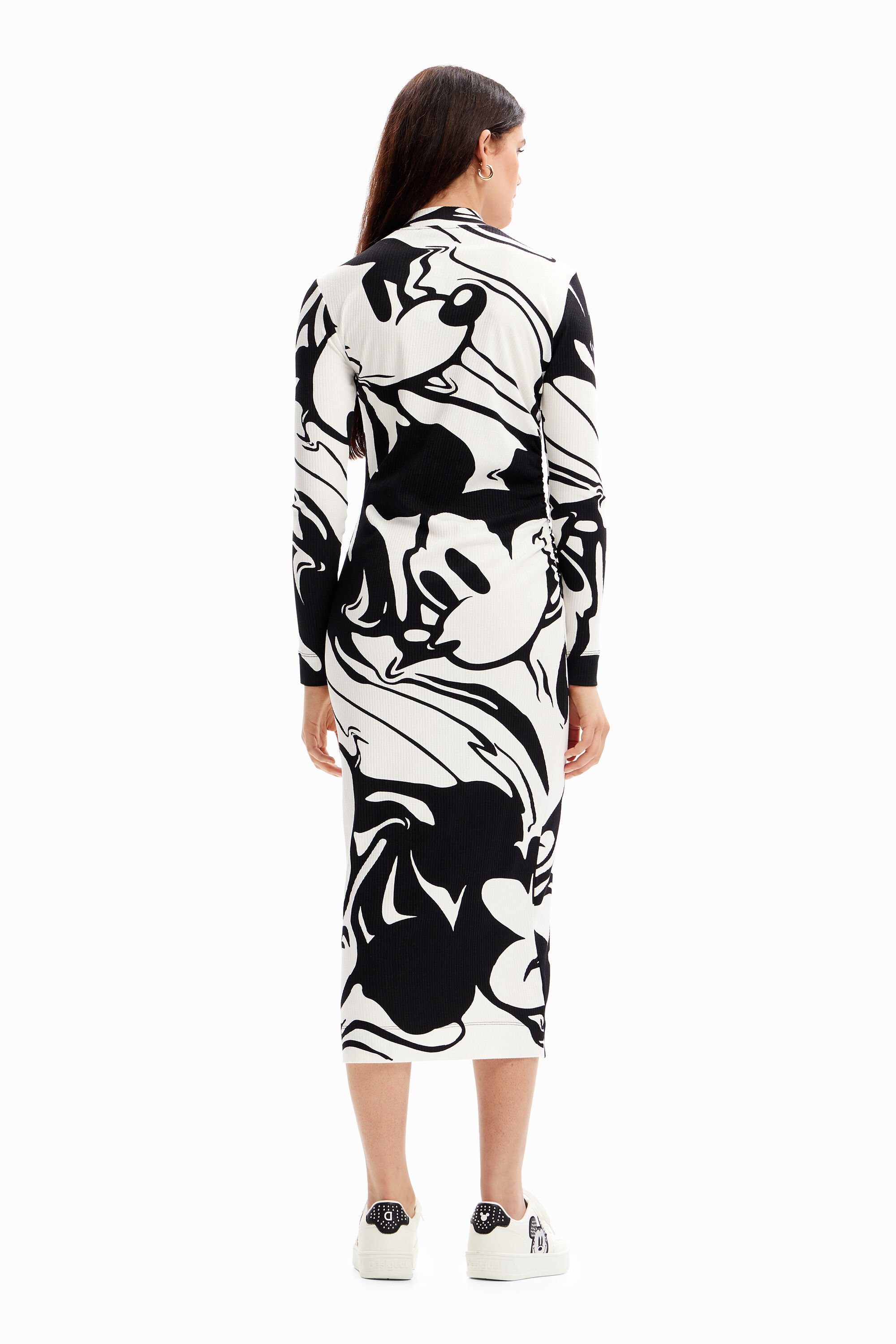Vestido midi do Mickey Mouse