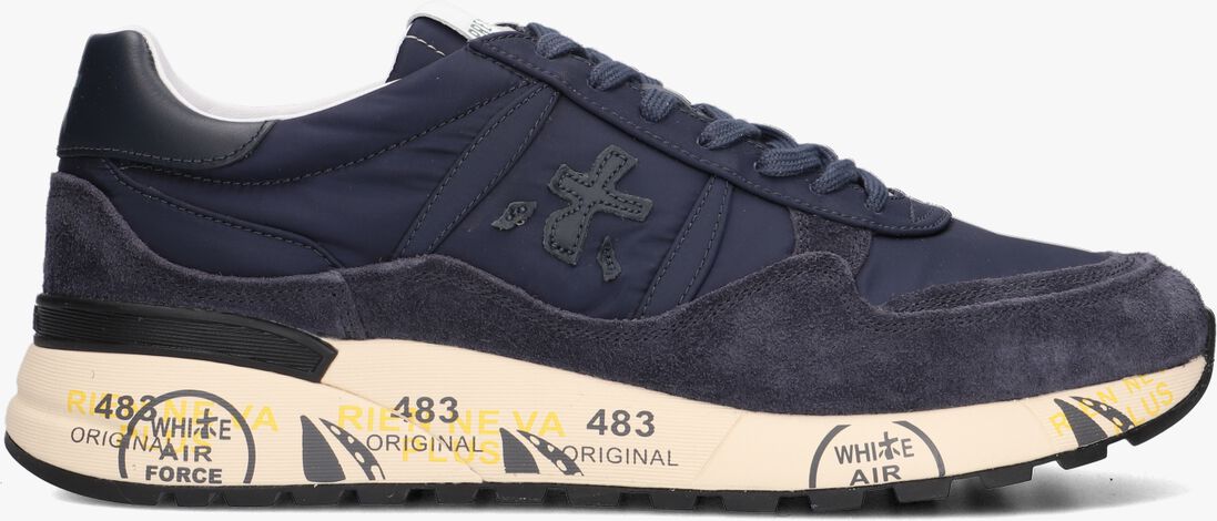 PREMIATA blauwe premiata lage sneakers landeck