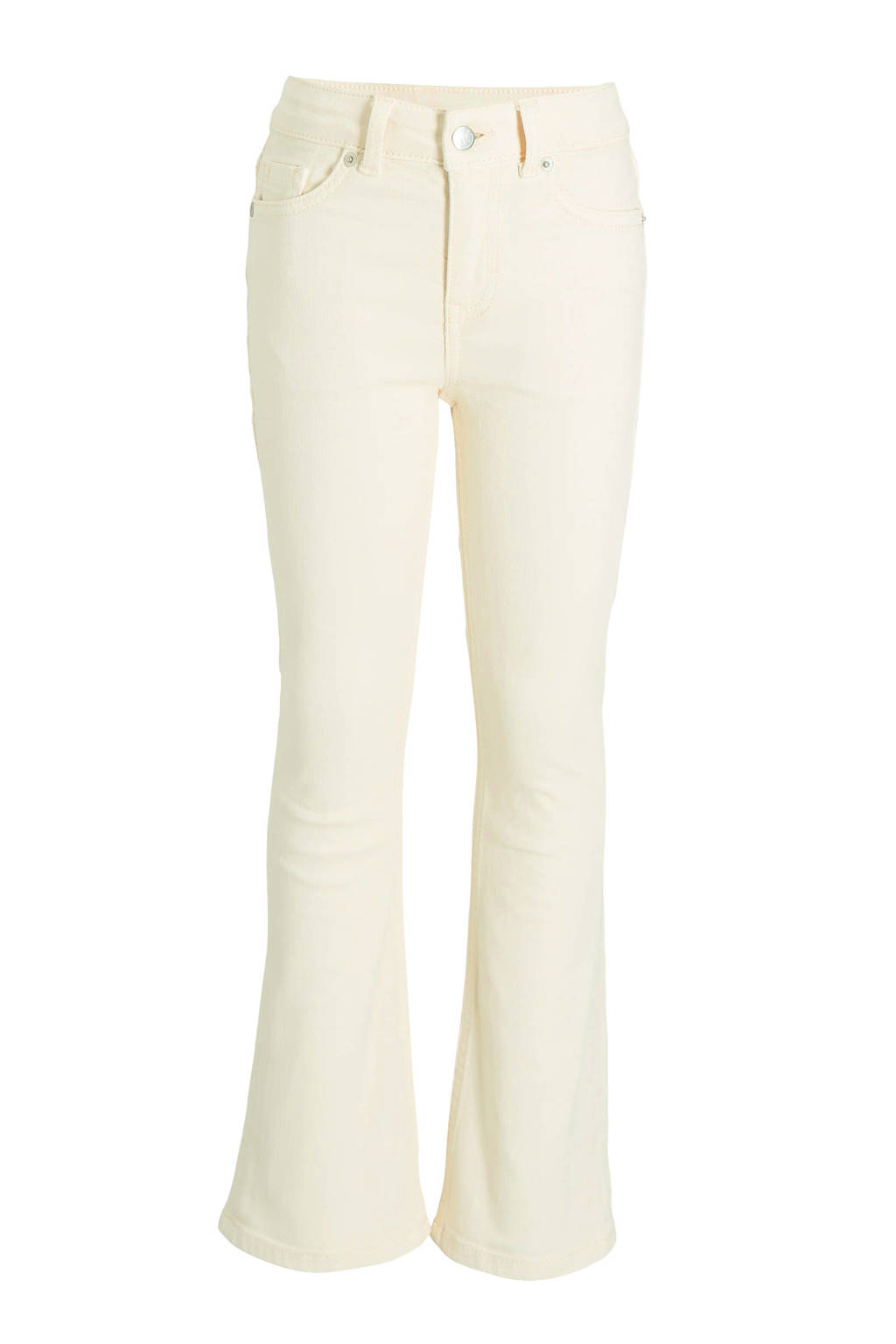 anytime flared jeans ecru
