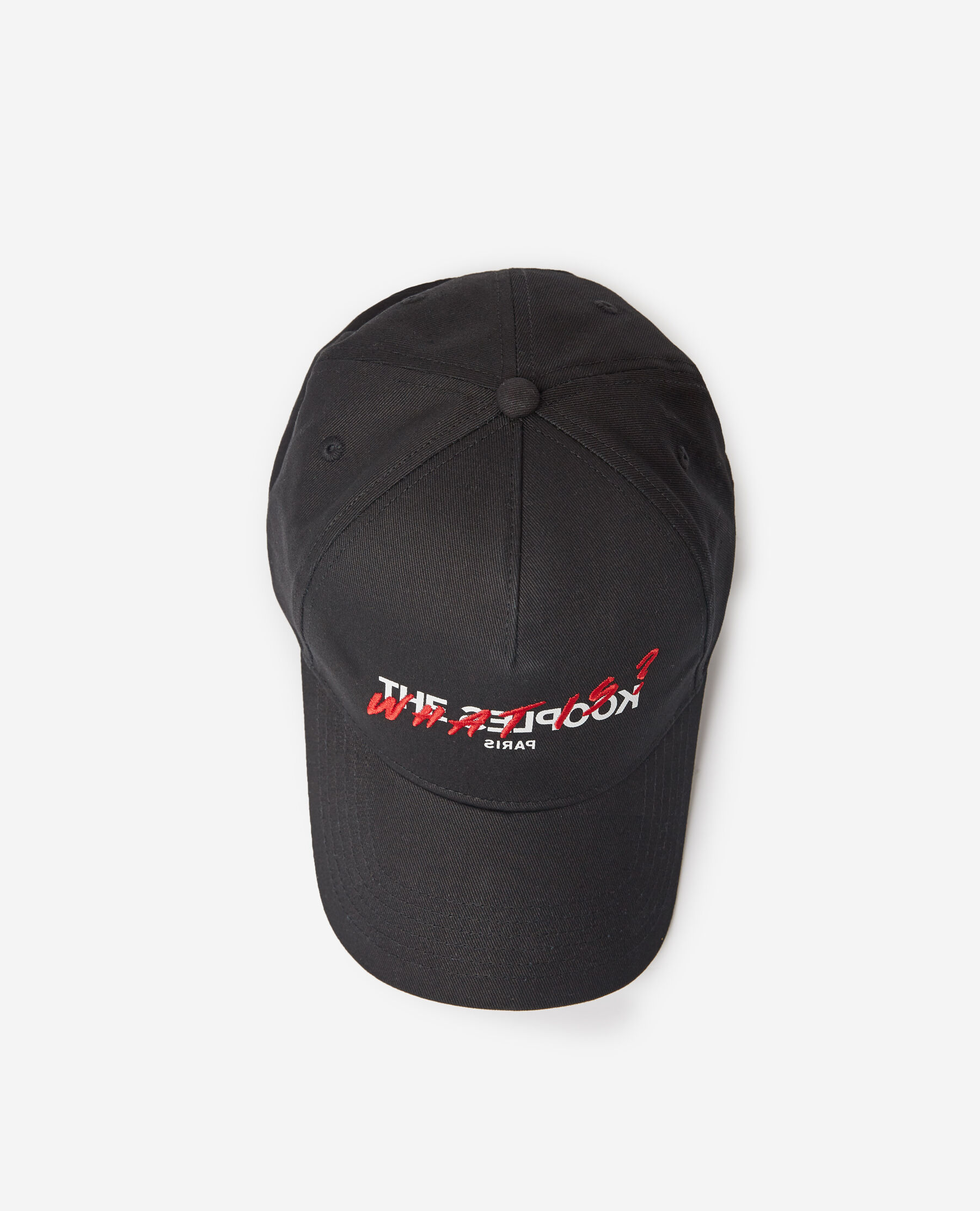 Casquette coton logo The Kooples noire