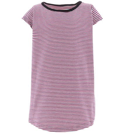Say-So T-Shirt - Streifen - Pink/Lila/Türkis