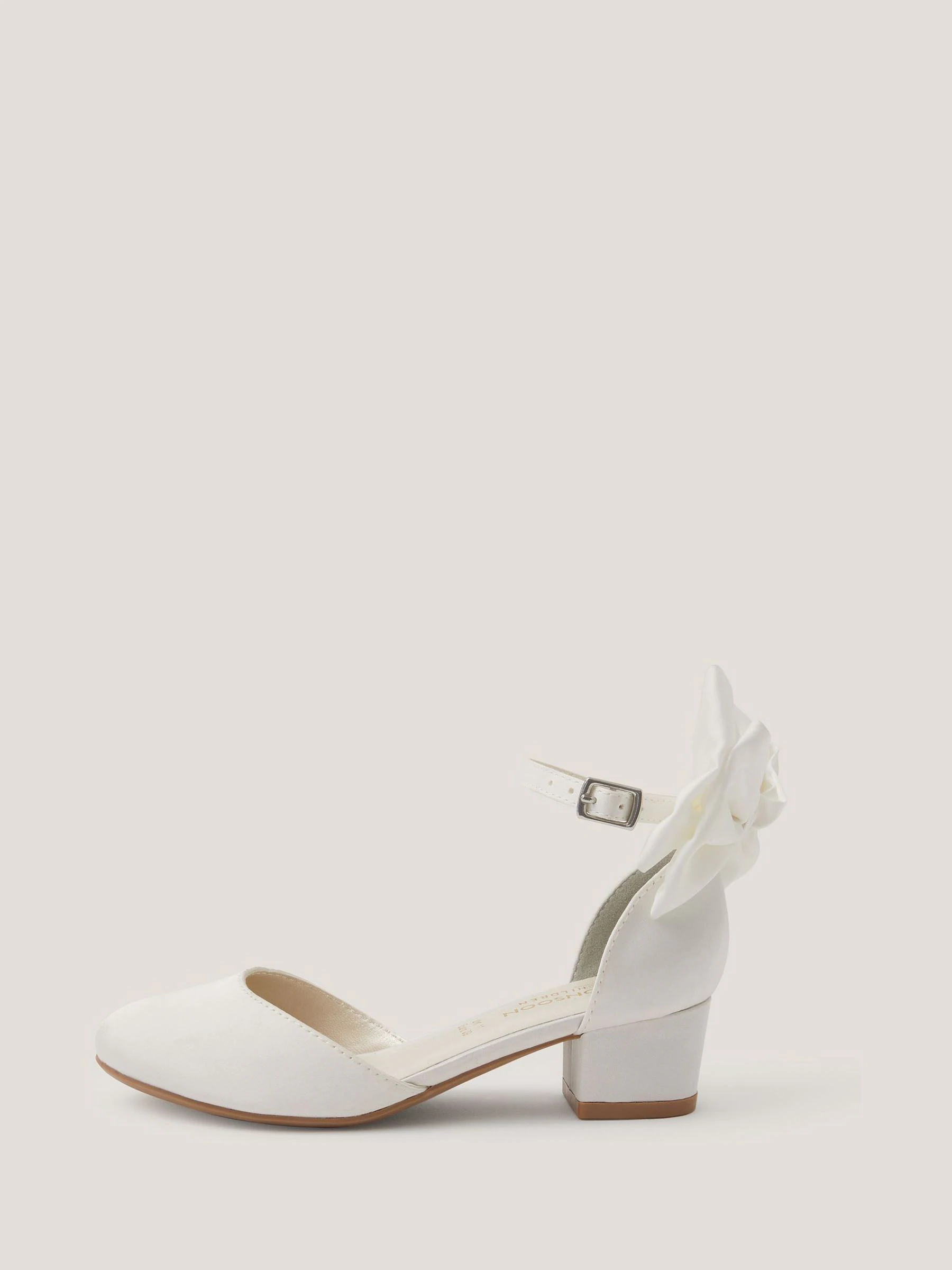 Monsoon Sara Bow Two Part Heels Shoes