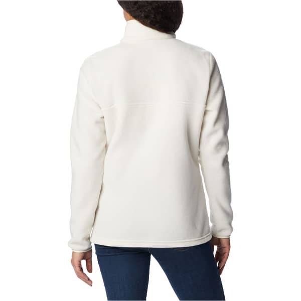Sweat polaire COLUMBIA BENTON SPRINGS 1/2 SNAP W CHALK/CAMEL BROWN