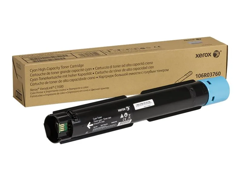 Xerox VersaLink C7000 - Høj kapacitet - cyan - original - tonerpatron - for VersaLink C7000/DN, C7000/N, C7000V/DN, C7000V/N, C7001V_T