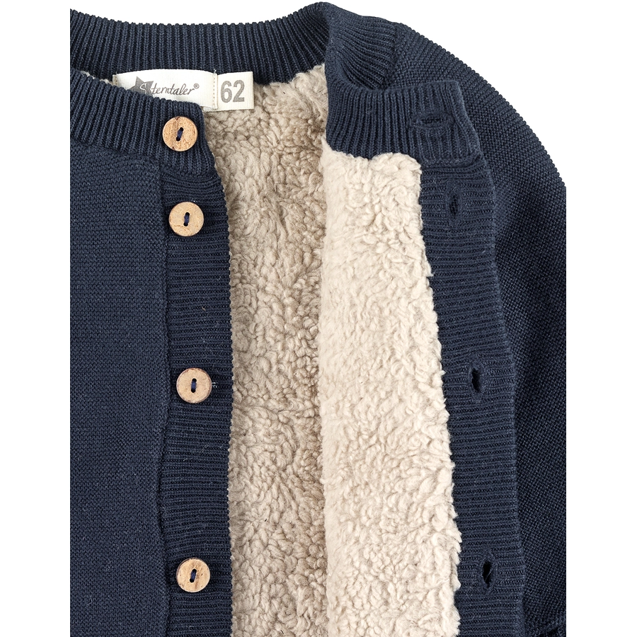Sterntaler GOTS Strick-Jacke Stern marine