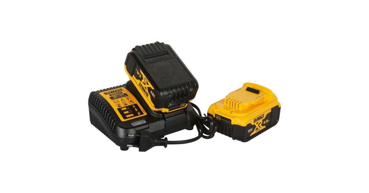 DEWALTAccu Slagmoersleutel DCF899P2 18V  (Geel/zwart, 2x Li-Ion accu 5.0Ah, in T STAK-Box II)