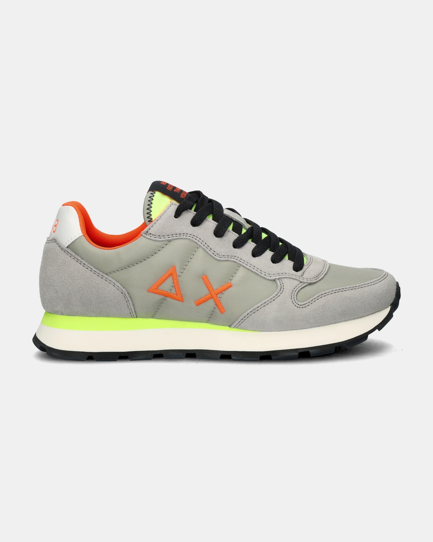 Sun 68 Tom Fluo Lage sneakers  - grijs