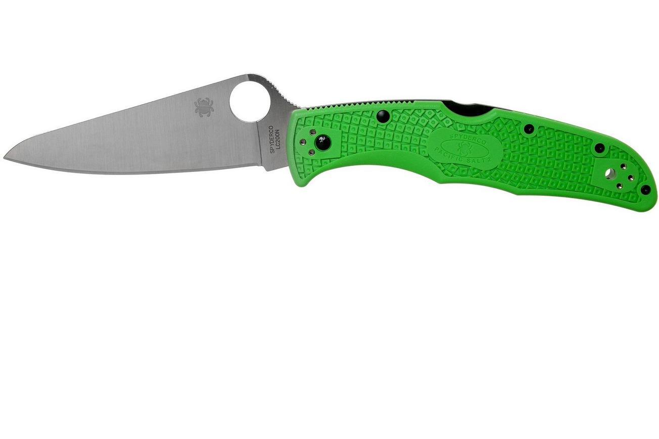 Spyderco Pacific Salt 2 Green LC200N C91FPGR2 zakmes