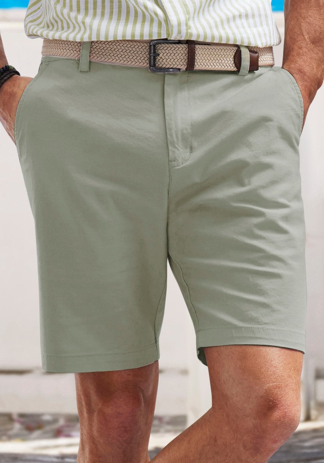 John Devin Chinoshorts »regular-fit«  Oxford Shorts aus elastischer Baumwolle
