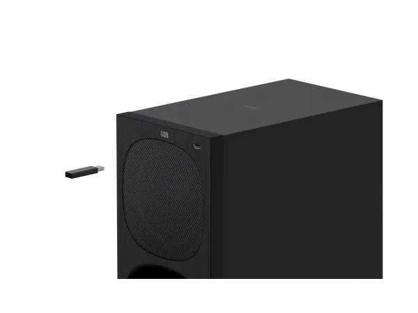 Sony HT-S20R - Lydbarsystem - til hjemmebiograf - 5.1-kanal - trådløs - Bluetooth - 400 Watt (Total)