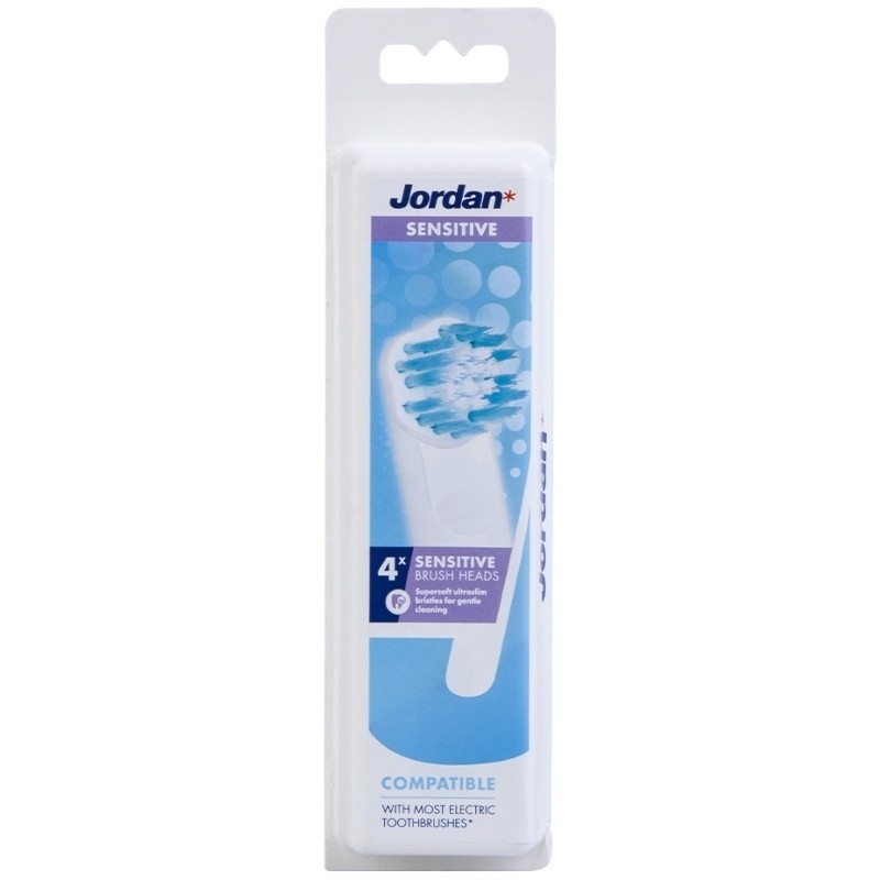 Jordan - Jordan Sensitive Brush Heads 4 pk.