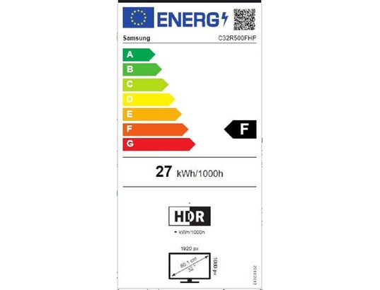 SAMSUNG - Ecran 32 pouces Full HD C32R500FHP Incurvé