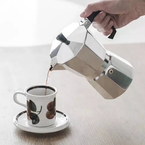 Cafeteira Italiana Moka 9 X&iacute;caras Aluminio Caf&eacute; Expresso