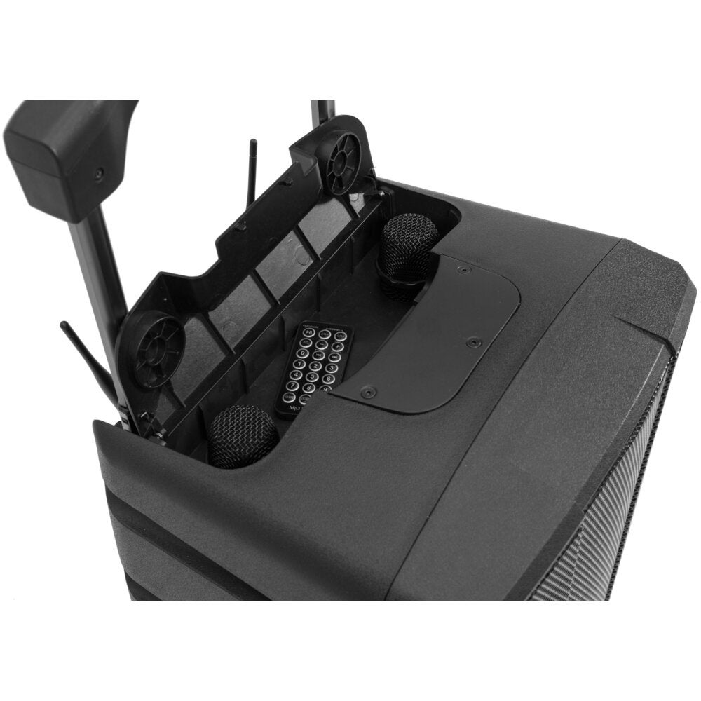 Omnitronic WAMS-10BT2 MK2 mobiel PA-systeem met accu en microfoons