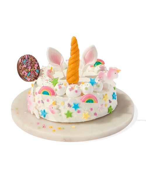 décorations pour gâteau - flamants roses et licornes