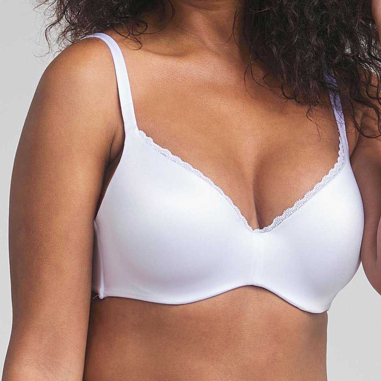 Playtex Soutien-gorge coque amovibles armatures 24H Soft Absolu blanc