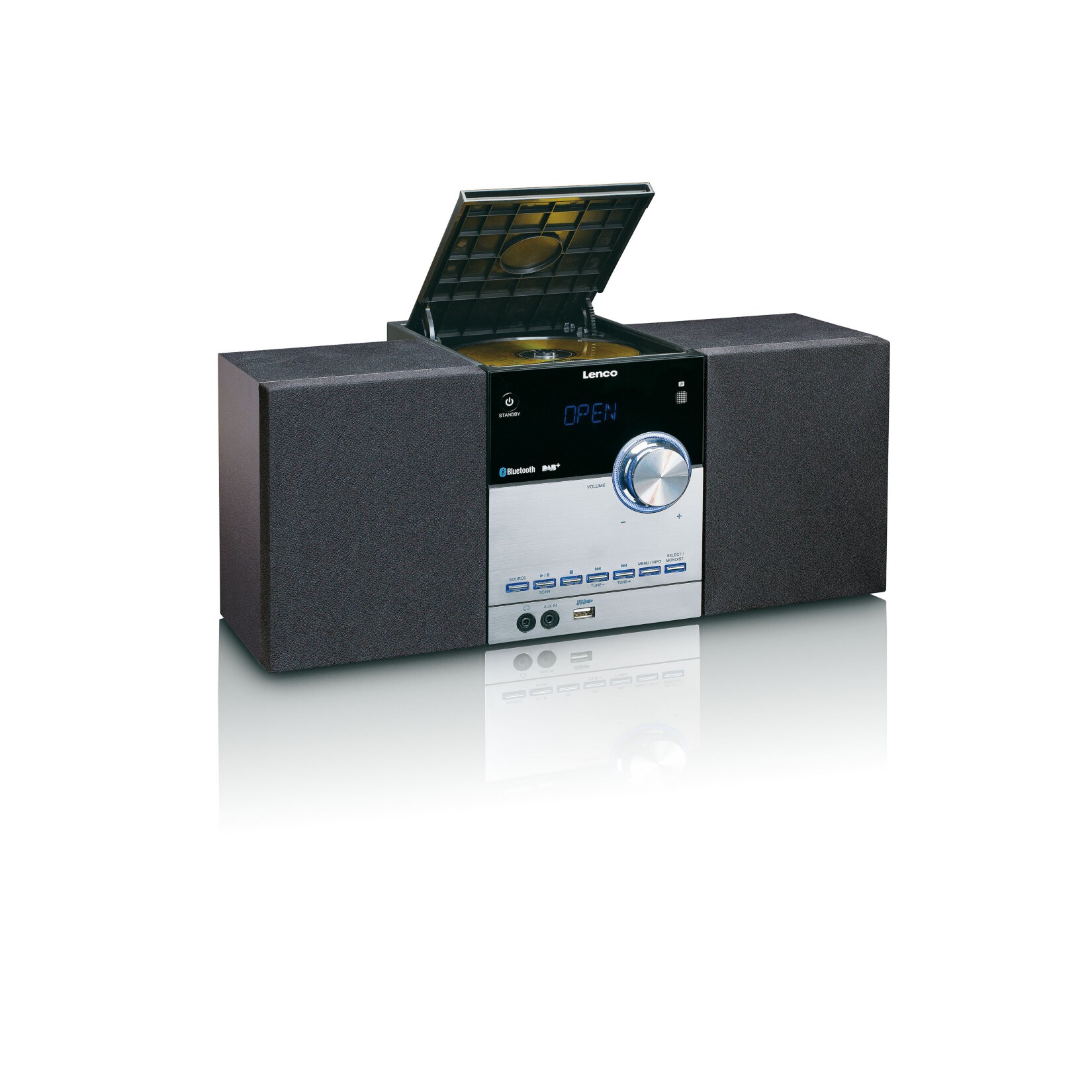 Lenco MC-150 Mikroanlage mit DAB+ und Bluetooth