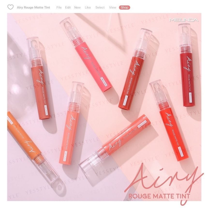 Meilinda - Airy Rouge Matte Tint