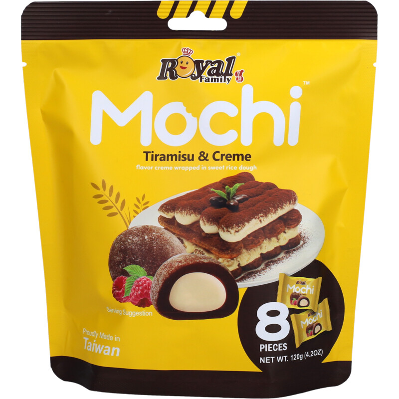 Royal Family Mochi tiramisu & creme