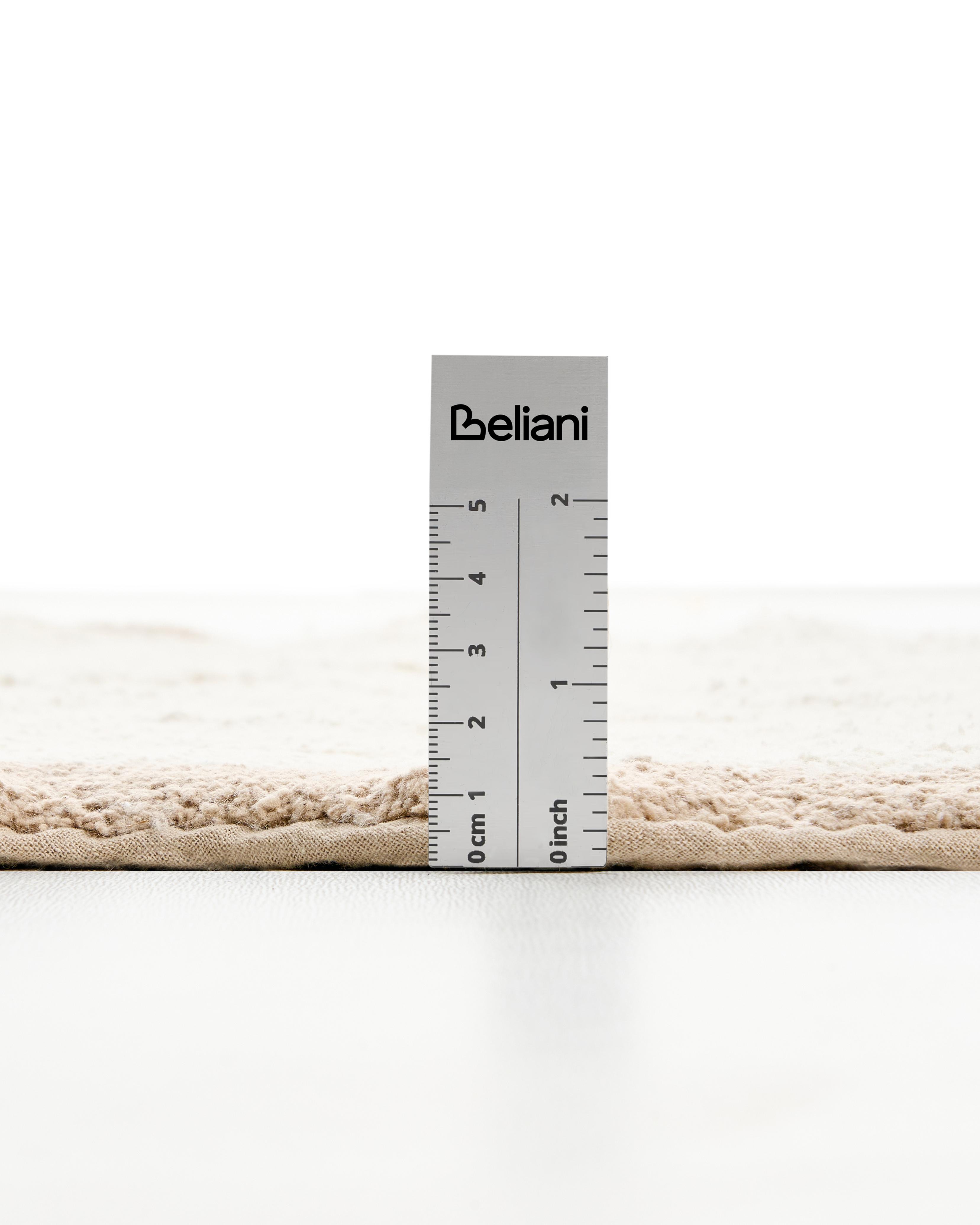 Badmat NANGAL Bruin/beige 80 x 150 cm Katoen