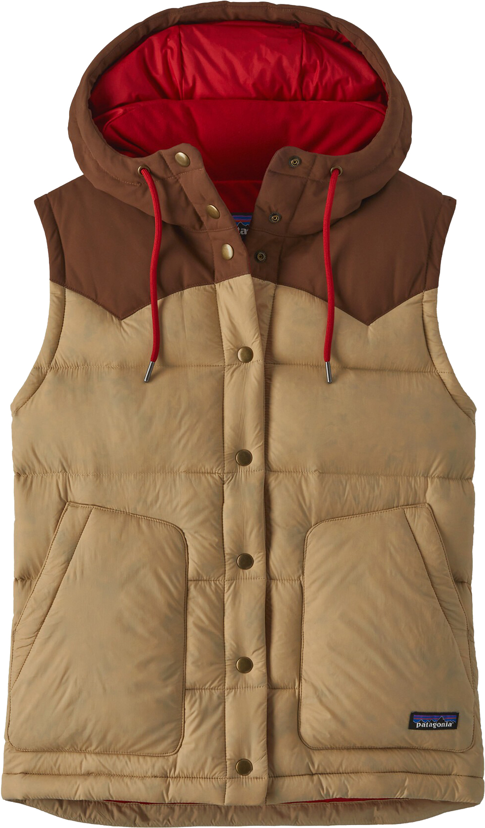 Bivy Hooded Vest Dame Tinamou Tan