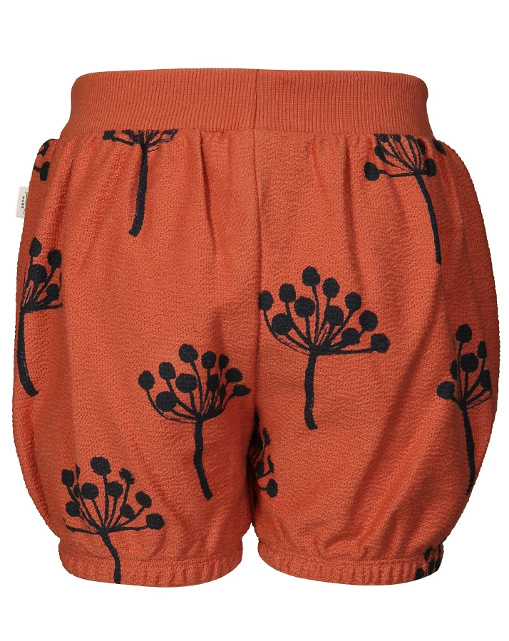 Shorts PURE – FLOWER in terracotta