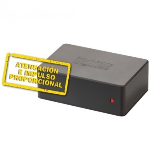 Termostato de 300 W com função de dimerização e pulso, preto