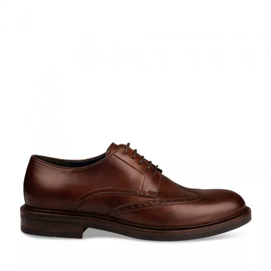 Derbies MARRON B-BLAKE CUIR