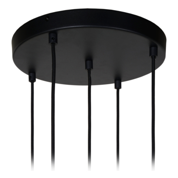 Lucide hanglamp Coralie mat goud Ø30 cm