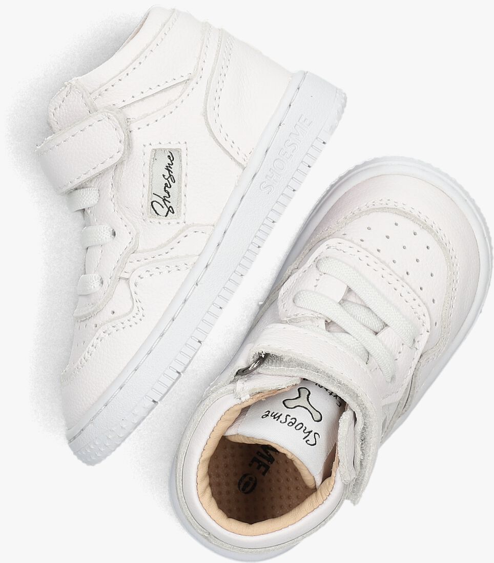 SHOESME witte shoesme hoge sneaker bn24s008