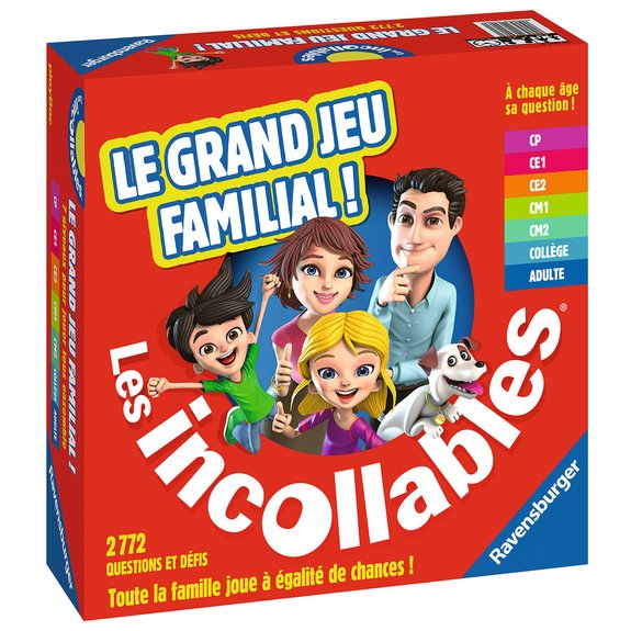 Les incollables - le grand jeu familial
