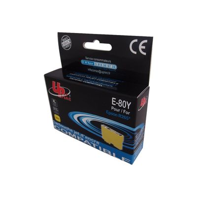 Cartouche compatible Epson T0804 Colibri - jaune - Uprint