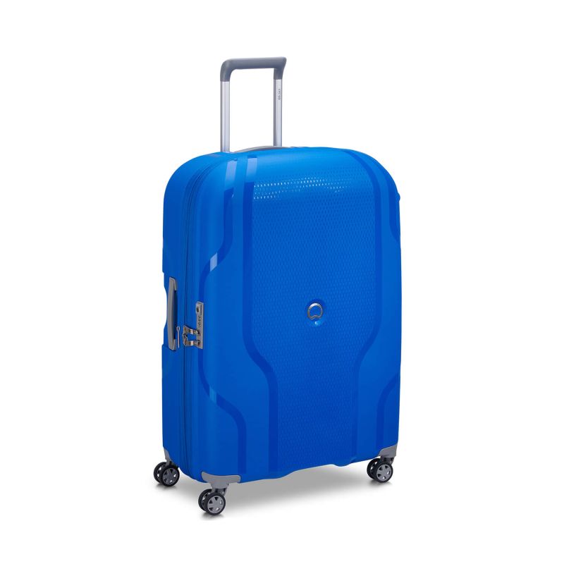 Valise rigide Clavel Extensible 76 cm Bleu électrique