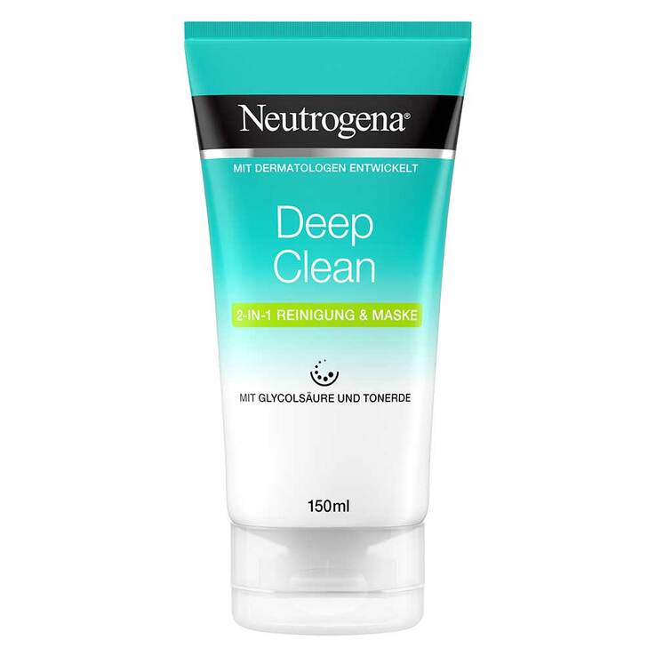 Neutrogena Deep Clean 2in1 Reinigung & Maske, 150 ml