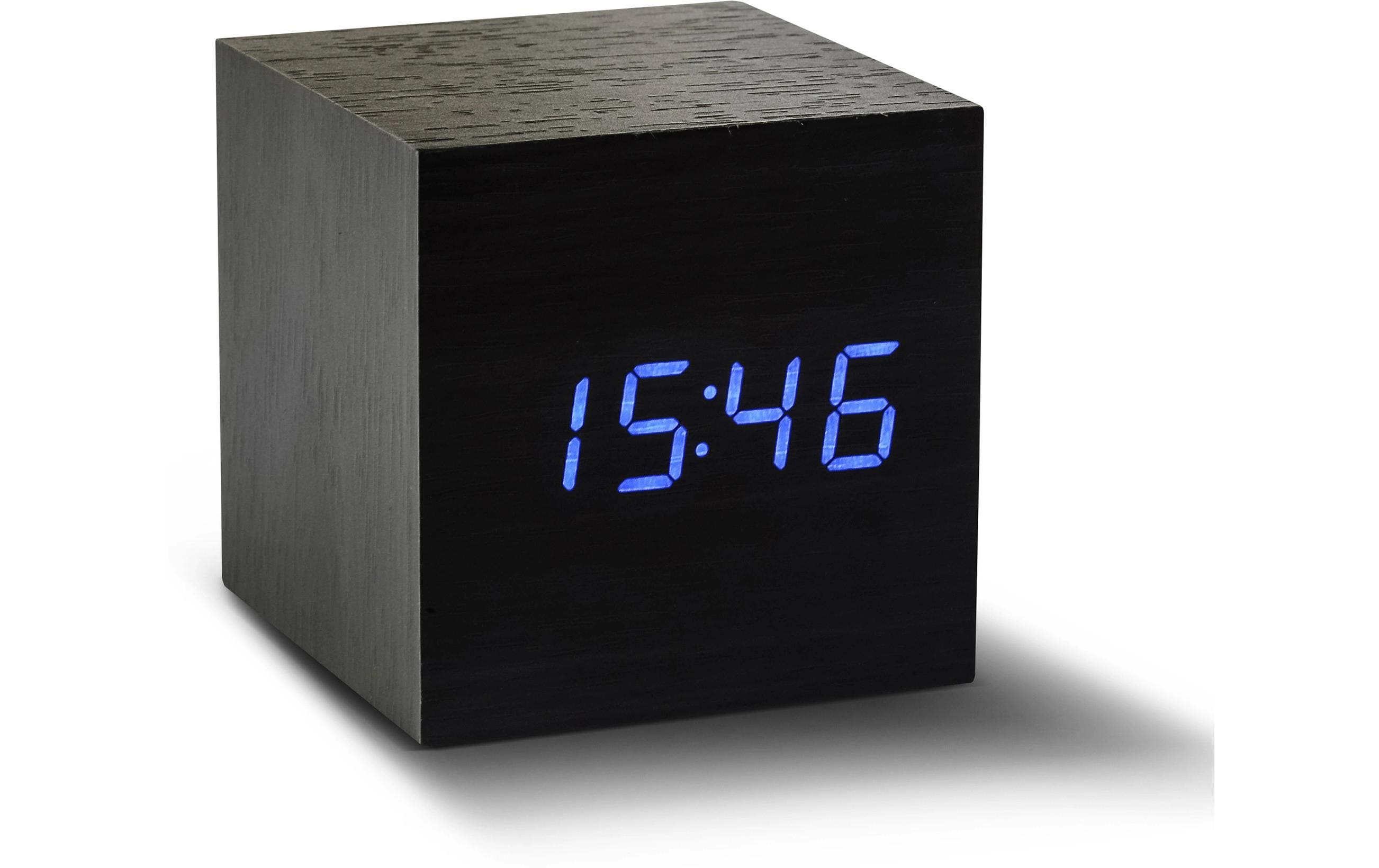 Digitalwecker Cube Click Clock – WeckerDesignwecker mit LED Display