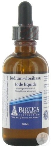 Energetica Natura Biotics Iode Liquide Gouttes 60ml