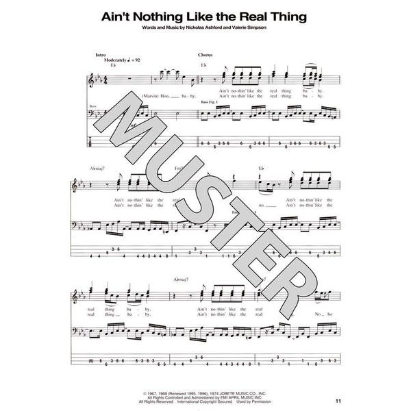 Hal Leonard Motown Bass Classics