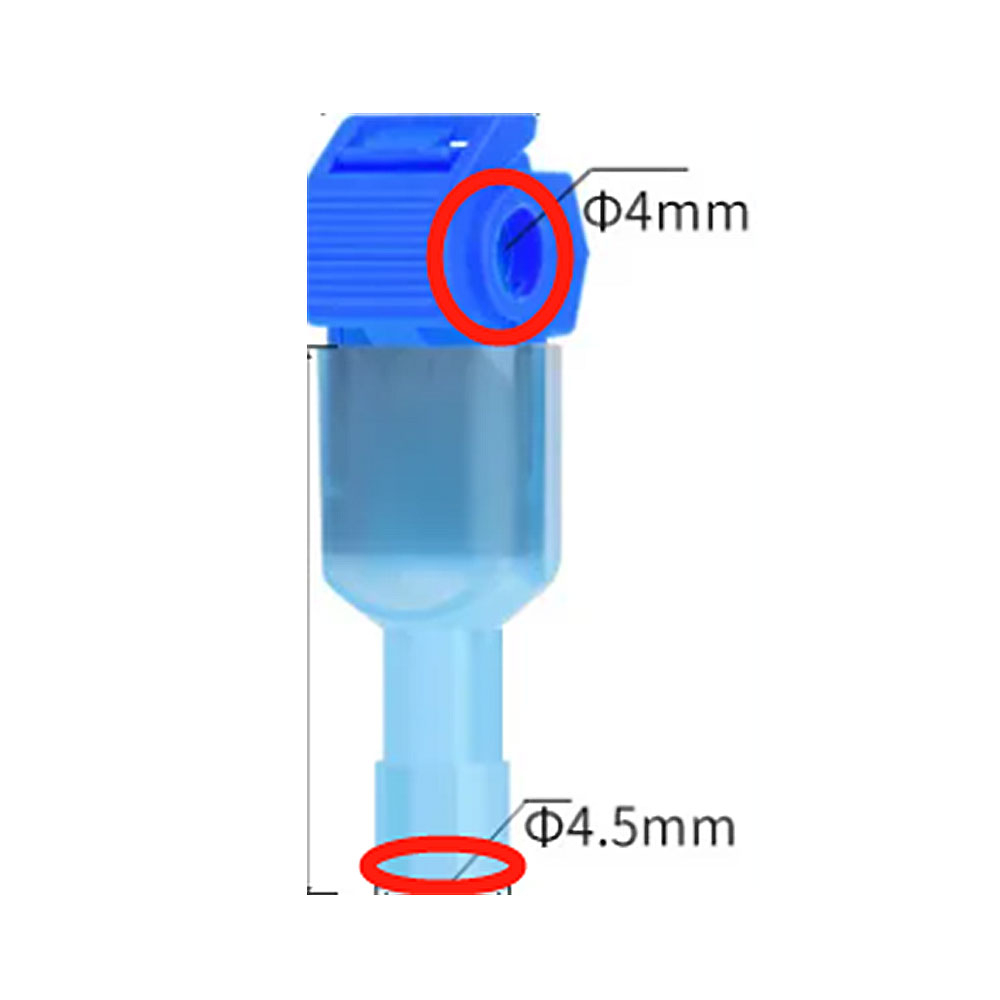 (80er Set) Kabel Verbinder Kit T-Tap Klemmen   Abzweigverbinder Clips - Blau