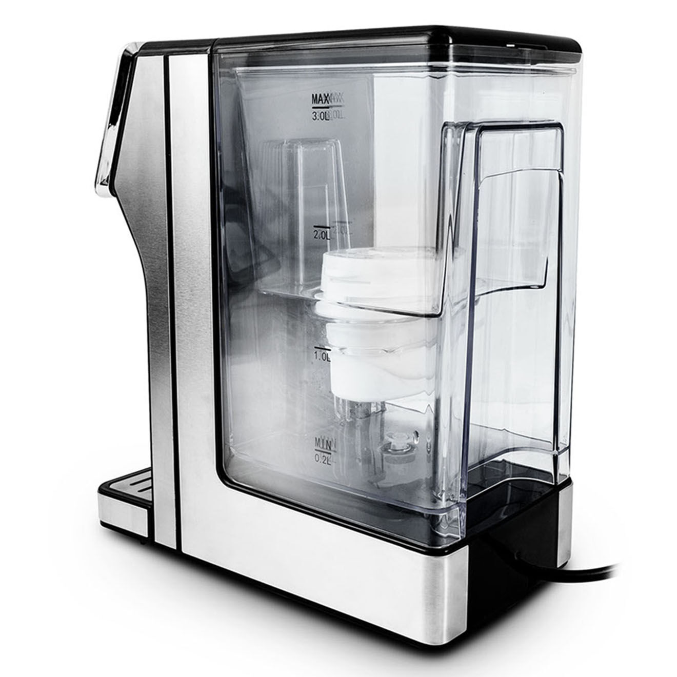 Kitchencook Distributeur d'eau tempérée noir  - 62x37.5x35.5 cm