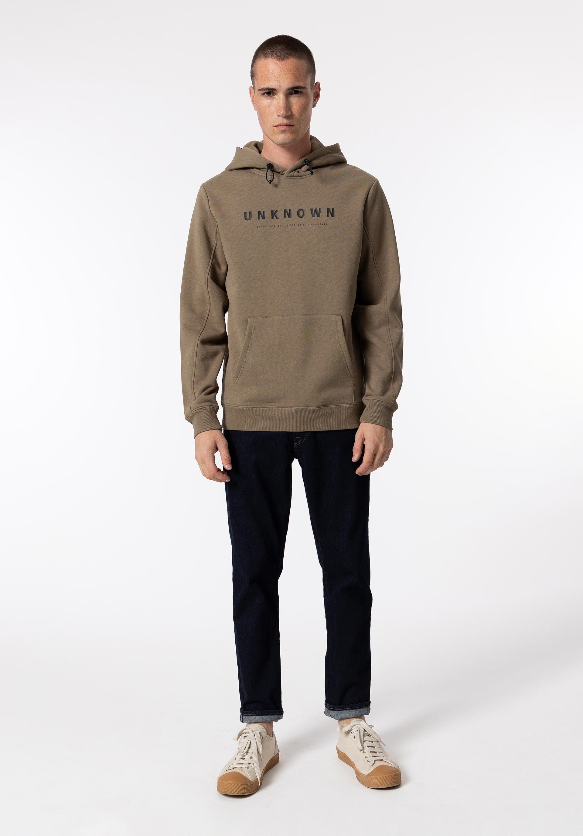 Hoodie com Estampado Frontal