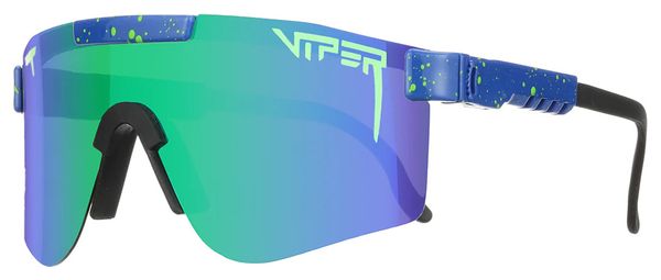 Paire de Lunettes Pit Viper The Leonardo Polarized Double Wide Bleu