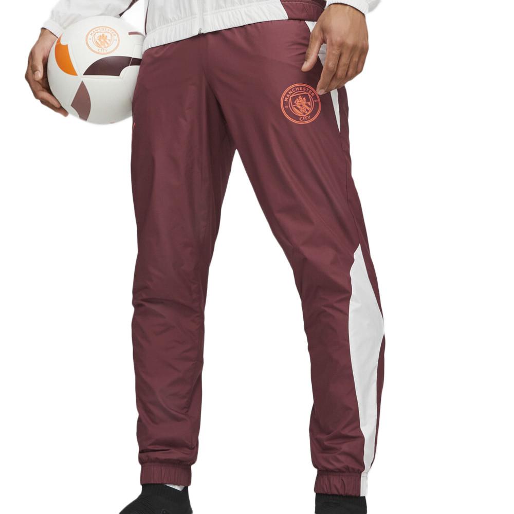 Puma Manchester City Pantalon d'avant match Bordeaux Homme Puma 23/24